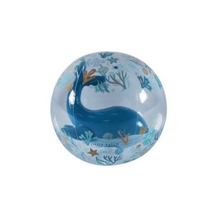 Ballon de plage 3D - Ocean Dreams Blue LITTLE DUTCH