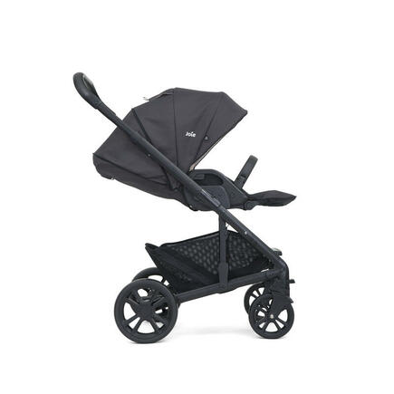 Poussette duo Chrome + Coque I-Snug 2 + Adaptateurs + Habillage pluie - Ember JOIE - 6