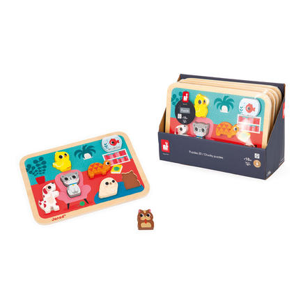 Chunky puzzle les animaux familiers JANOD - 2