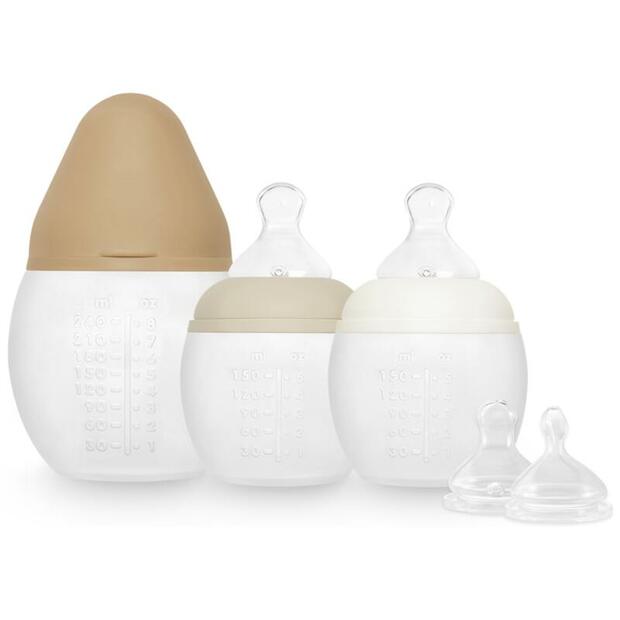 Set de 3 Biberons de naissance Neutral ELHEE