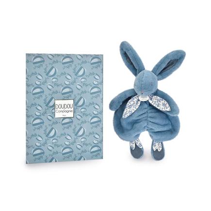 Lapin doudou - Bleu DOUDOU ET COMPAGNIE