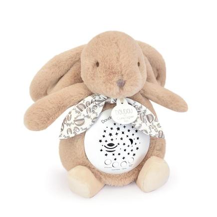 Veilleuse musicale lapin doudou - Beige DOUDOU ET COMPAGNIE