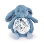 Veilleuse musicale lapin doudou - Bleu