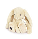 Peluche le lapin vanille 32cm A la campagne - Ivoire