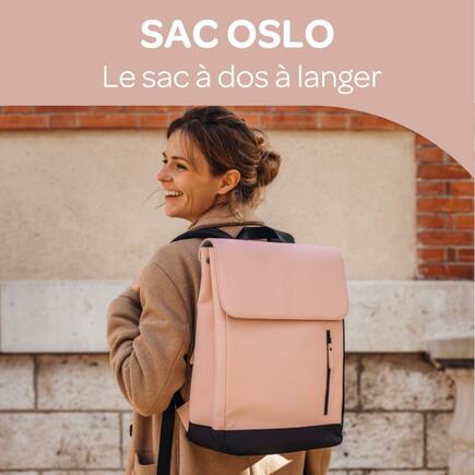 Sac à langer Oslo Vieux Rose BEABA - 9