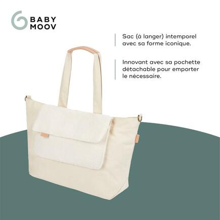 Sac à langer Tote bag - Ecru "teddy" BABYMOOV - 7