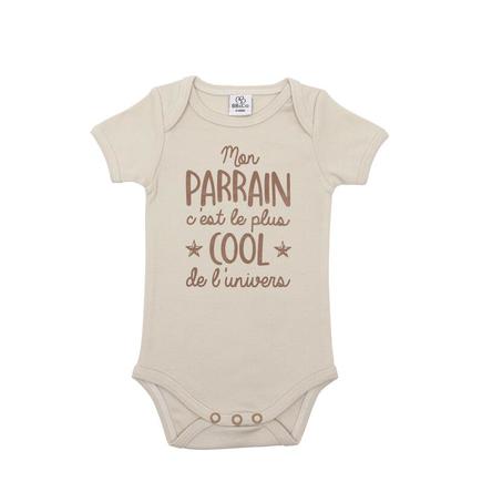 Body mc parrain sable 12 mois BB&CO