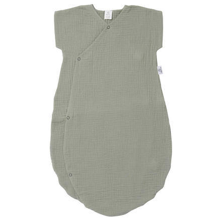 Gigoteuse légère en double gaze vert de gris 0/6 mois BB&CO