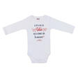 Body Manches Longues "Il n'y a pas de tata aussi géniale" Taille 3 Mois Blanc BB&CO