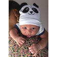 Bonnet naissance doublé pur coton petit panda avec oreilles naissance  BB&CO - 2