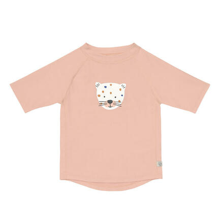 T-shirt manches courtes léopard 3-6 mois - Pink LASSIG