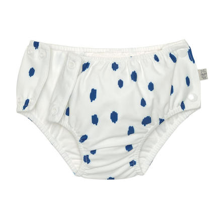 Maillot de bain anti-fuite pois 3-6 mois - Bleu/Nature LASSIG - 2