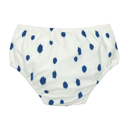 Maillot de bain anti-fuite pois 3-6 mois - Bleu/Nature LASSIG - 3