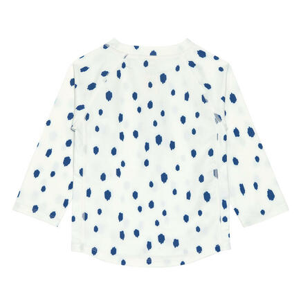 T-shirt manches longues pois 3-6 mois - Bleu/Nature LASSIG - 3