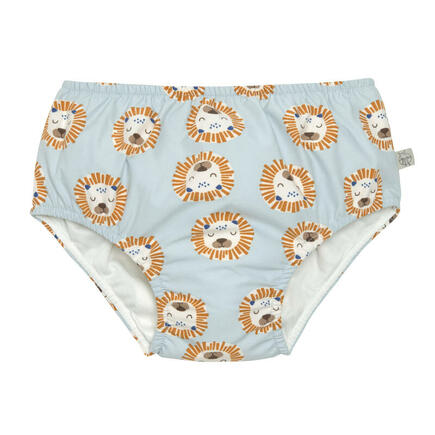 Maillot de bain couche lion 7-12 mois - Bleu poudré LASSIG