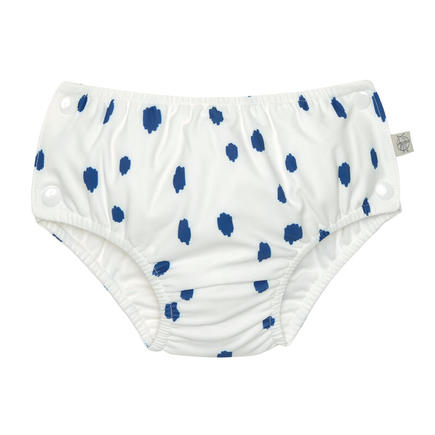 Maillot de bain anti-fuite pois 13-24 mois - Bleu/Nature LASSIG