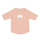 T-shirt manches courtes léopard 7-12 mois - Pink
