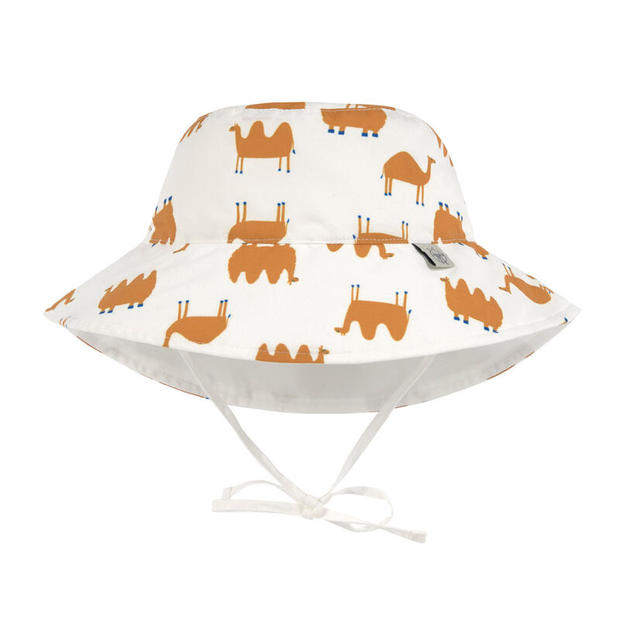 Chapeau réversible anti-UV 19-36 mois chameau - Nature LASSIG