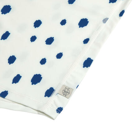 T-shirt manches longues pois 13-18 mois - Bleu/Nature LASSIG - 2