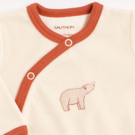 Pyjama 1 mois Orsino - Beige SAUTHON Baby déco - 2