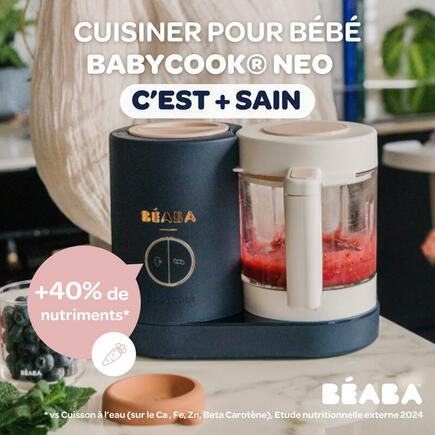 Babycook Néo Robot Cuiseur Bébé 6 en 1 Bleu Nuit BEABA