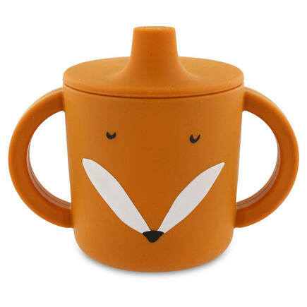 Tasse d'apprentissage en silicone Mr. Fox - Orange TRIXIE