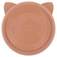 Assiette avec ventouse en silicone et compartiments Mrs. Cat - Rose TRIXIE - 2