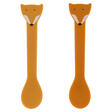 Lot de 2 cuillères silicone Mr. Fox - Orange TRIXIE