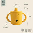 Tasse d'apprentissage en silicone Mr. Lion - Jaune TRIXIE - 2