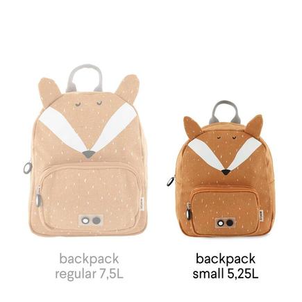 Sac à dos petit Mr. Fox - Orange TRIXIE - 2