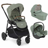 Poussette trio Versatrax + Siège-auto I-Snug 2 + Nacelle Ramble XL - Laurel