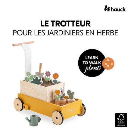 Trotteur jardinier Learn to walk - Bois HAUCK - 8