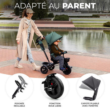 Tricycle Aveo - Mystic green KINDERKRAFT - 2