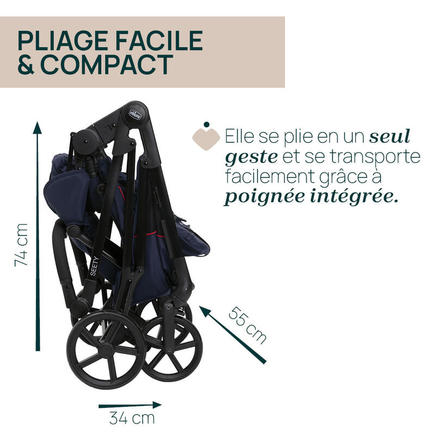 Poussette Seety - Oxford blue CHICCO - 11
