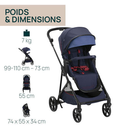 Poussette Seety - Oxford blue CHICCO - 5