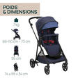 Poussette Seety - Oxford blue CHICCO - 5