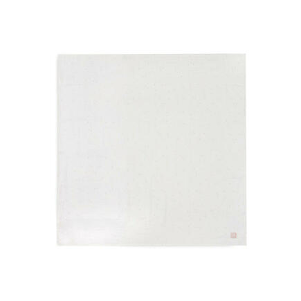Lot de 2 langes en gaze de coton larges 115x115cm Twinkling - Wild rose JOLLEIN - 4