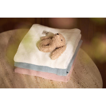 Couverture berceau Cosy knit - Ivory JOLLEIN - 4