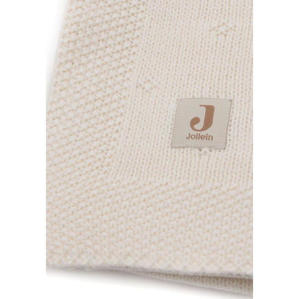 Couverture berceau Cosy knit - Ivory JOLLEIN - 3