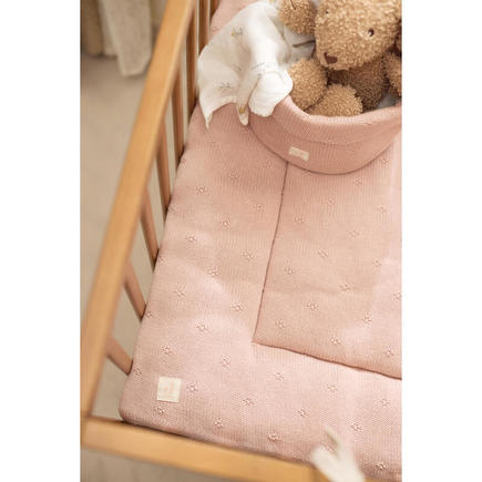 Tapis de parc 75x95cm Cosy knit - Wild rose JOLLEIN - 3