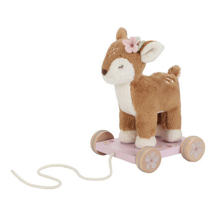 Peluche a tirer faon fsc LITTLE DUTCH - 3