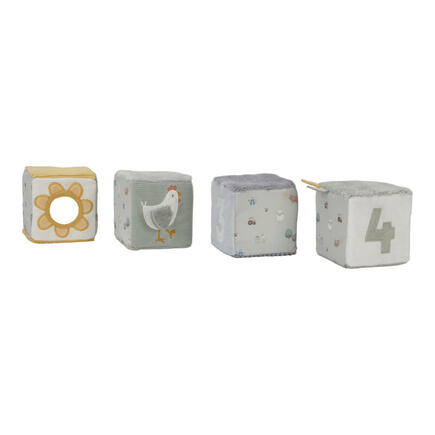 Lot 4 cubes doux LITTLE DUTCH - 6