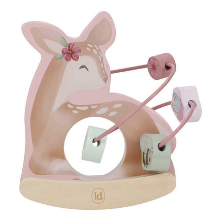 Mini boulier a bascule faon en bois fsc LITTLE DUTCH