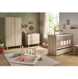 Chambre TRIO PALOMA BOIS Lit 60x120 + Commode + Armoire + PAL offert   