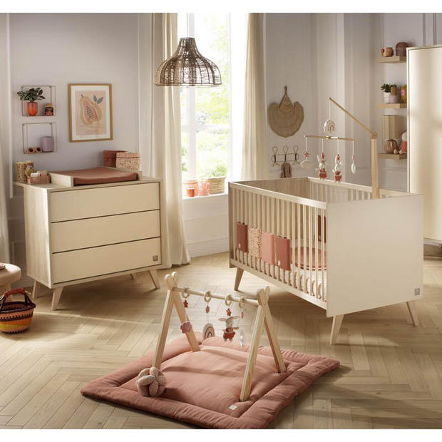Chambre DUO MELINEE Lit 70x140 Commode + PAL offert SAUTHON