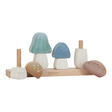 Puzzle champignons a empiler bois fsc LITTLE DUTCH - 3