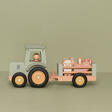 Tracteur+remorque en bois fsc LITTLE DUTCH - 6