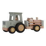 Tracteur+remorque en bois fsc