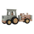 Tracteur+remorque en bois fsc LITTLE DUTCH
