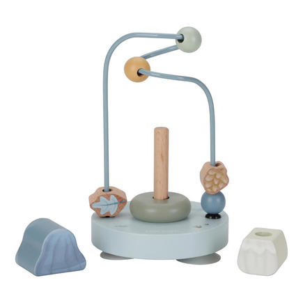 Petit boulier spirale champignon bois fsc LITTLE DUTCH - 2